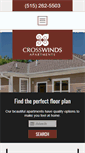 Mobile Screenshot of crosswinds-apts.com